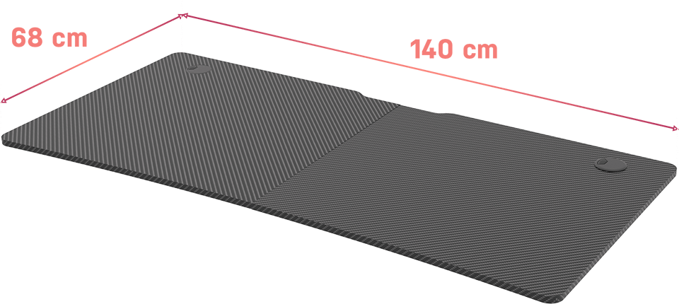 Ergo, veľká plocha a priestor úplne na všetko